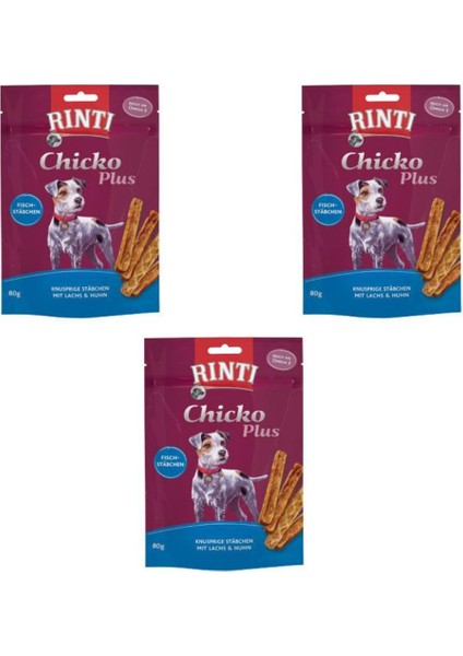 Chicko Plus Stick Balık ve Tavuklu Köpek Ödülü 80 gr x 3 adet