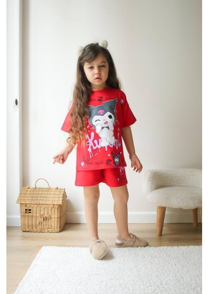 Kuromi Baskılı Ikili Kız Takım fiyatları