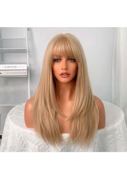 Medikal Özel Karamel Perçemli Peruk modelleri