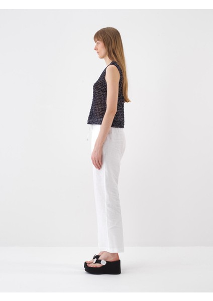 Kadın Lacivert Oversize Kazak modelleri