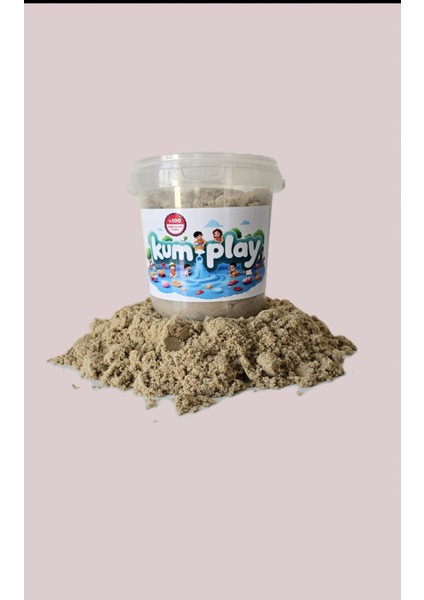 Doğal Kinetik Kum 500gr 3 Kalıp