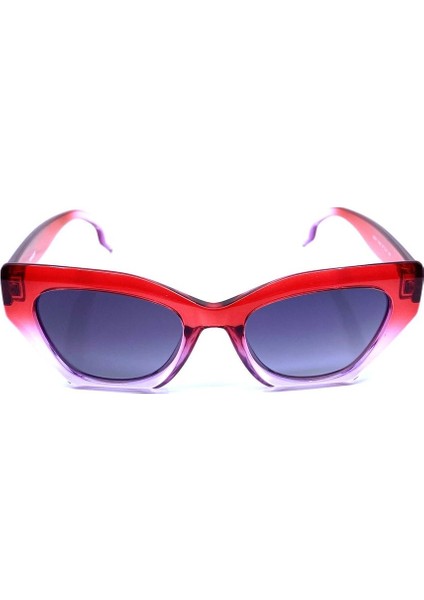 Pembe Polarize Unisex Güneş Gözlüğü 22231