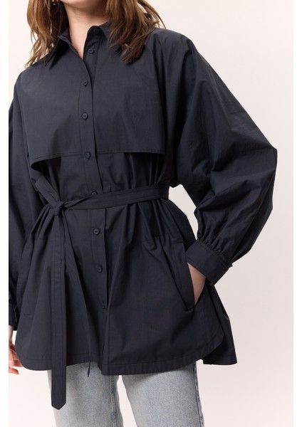 Trenç Tasarım Gömlek Tereyağı modelleri