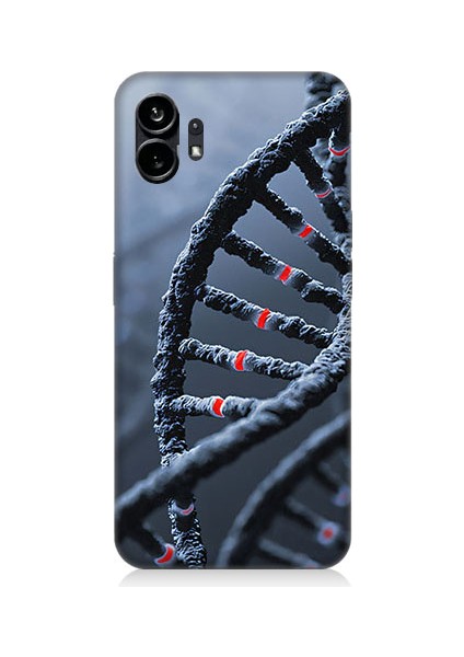Nothing Phone 1 Uyumlu Dna Sarmalı Desenli Silikon Kılıf