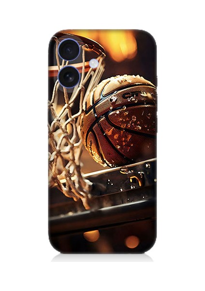 Apple iPhone 16 Plus Uyumlu Uzay Iskeleti Desenli Silikon Kılıf