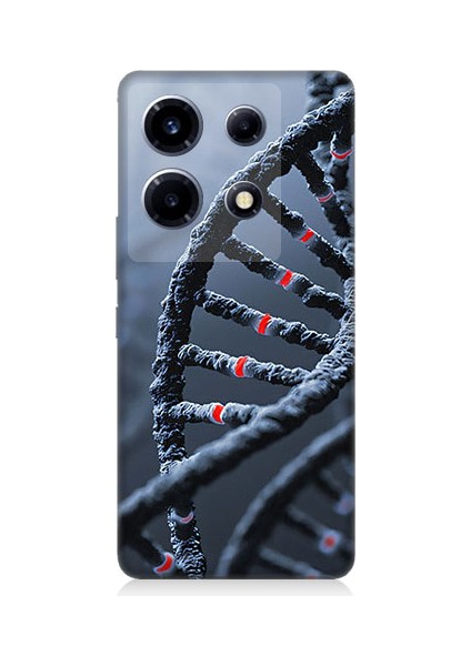 Infinix Note 30 Vıp Uyumlu Dna Sarmalı Desenli Silikon Kılıf