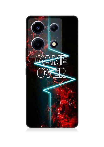 Infinix Note 30 Vıp Uyumlu Oyun Bitti Desenli Silikon Kılıf