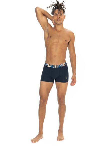 Erkek Saks - Sarı - Lacivert 3 Lü Boxer fırsatları