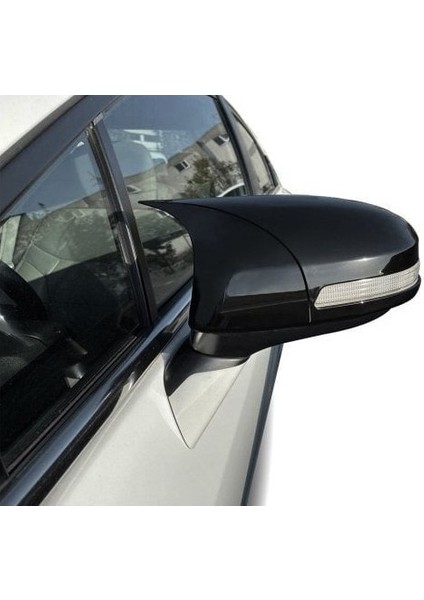 Honda Civic 2006-2012 Fd6 Uyumlu Parlak Siyah Batman Ayna Kapağı