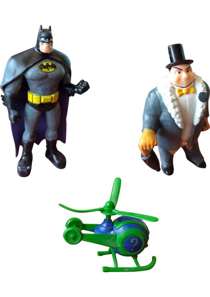 Batwheels Figürleri Batman ve Penguin Karakterleri