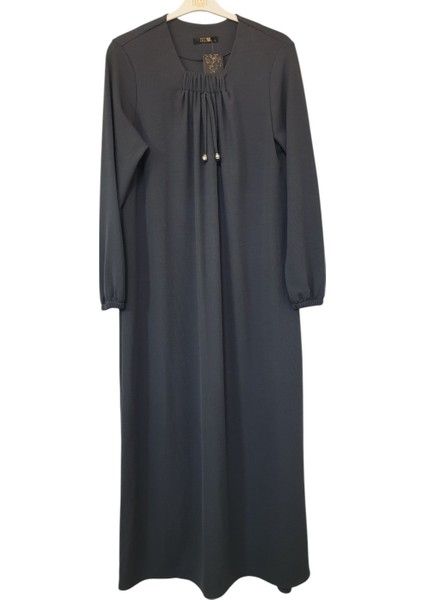 Burgu Kumaş Fitilli Elbise Büzgü Detaylu Boy 140 cm fiyatları