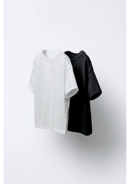 La’ciel Paris Oversize Basic Tshirt 2'li