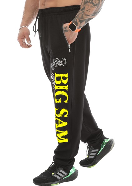 Loose Fit Fermuarlı Cepli Eşofman Altı Yazlık Spor Pantolon Big Sam 1092 indirimleri