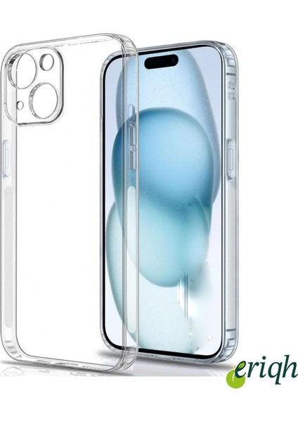 Apple iPhone 16 Pro Uyumlu Kamera Korumalı Şeffaf Silikon Kılıf