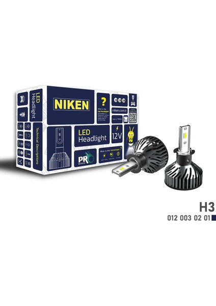 Pro Serisi LED Xenon H3 Far Ampulü