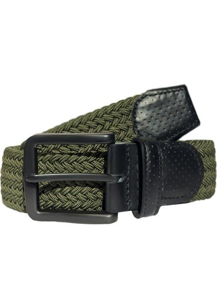 Harvey Elastic Khakiblack Kemer