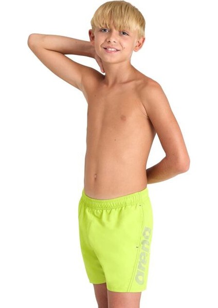 Fundam Entals Aren Soft Çocuk Neo Yeşil Deniz Şortu 006448688