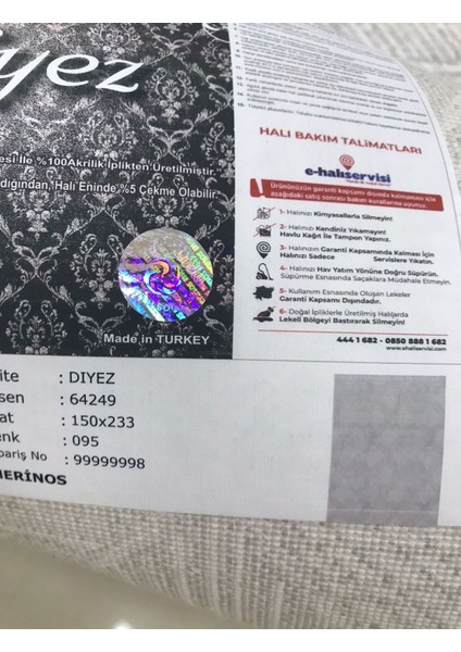 Halı 150 x 233 Diyez Koleksiyonu 64249-095 indirimleri