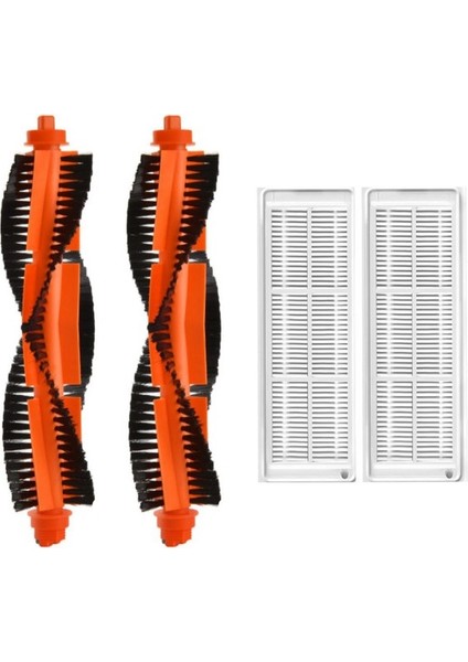 Xiaomi Mop 3c Uyumlu 2 Adet Ana Fırça 2 Adet Filtre