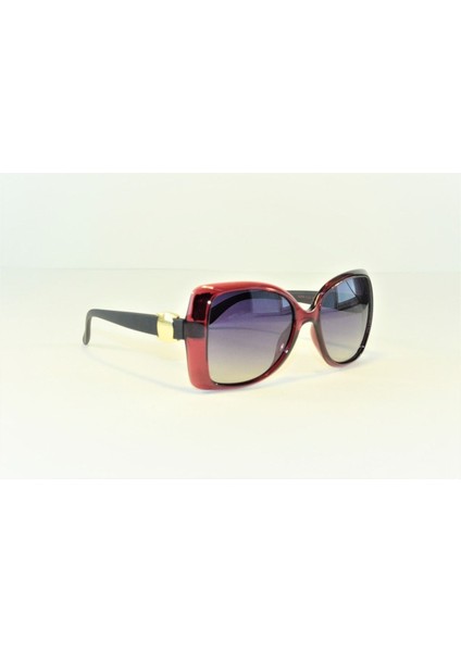 Polarize Bordo 22205 Unisex Güneş Gözlüğü