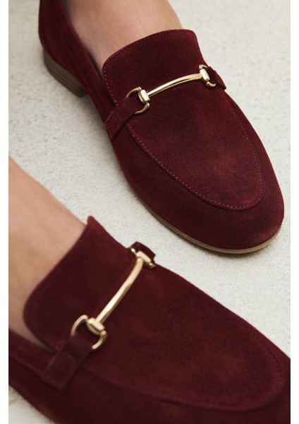 Deri Kadın Ayakkabı 1511033Z4830832 Bordo modelleri