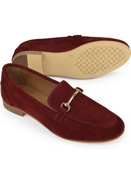 Deri Kadın Ayakkabı 1511033Z4830832 Bordo