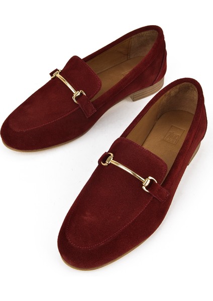 Deri Kadın Ayakkabı 1511033Z4830832 Bordo