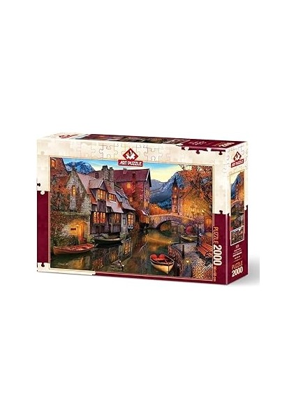 Art Puzzle Kanal Boyu Evleri 2000 Parça Puzzle