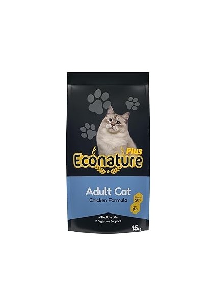 Econature Plus Tavuklu Yşkin Sı 15KG