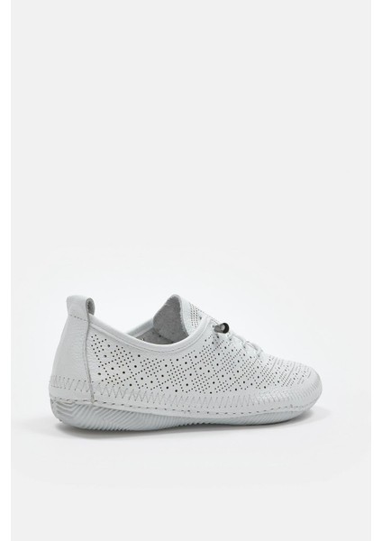 Mariable Beyaz Deri Kadın Sneaker fırsatları