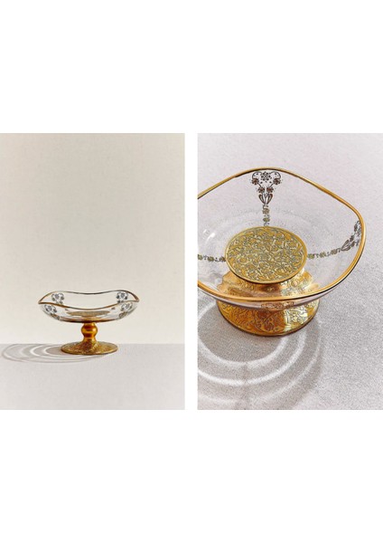 El Yapımı Butik Ürün Şekerlik 16x8 cm