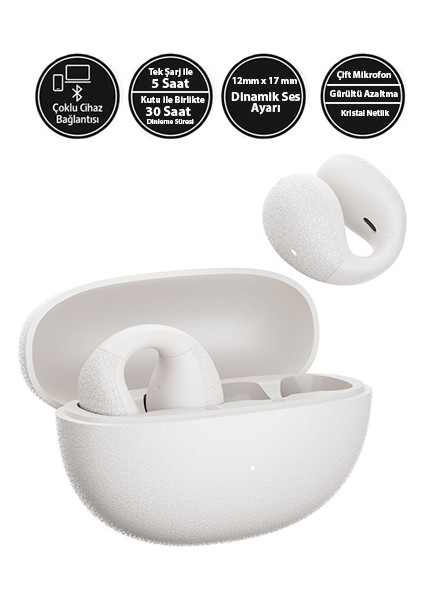 C10 Crossky Bluetooth Kulaklık - Çift Mikrofon - Çift Cihaz Bağlantısı - Kristal Ses Netlik - Ipx4