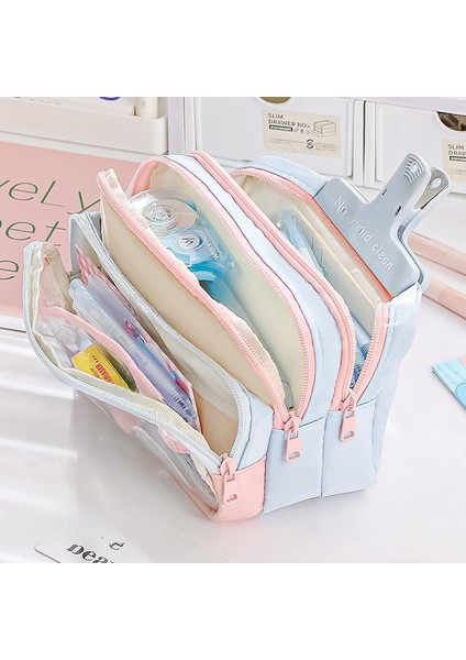 Kızlar ve Erkekler Için Şeffaf Büyük Kapasiteli Kalem Kutusu (Yurt Dışından) fırsatları