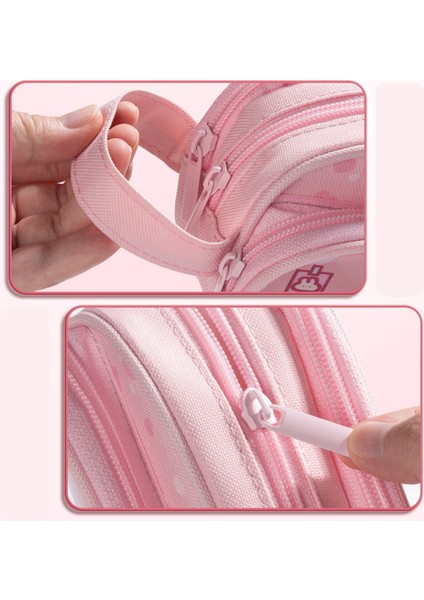 Büyük Kapasiteli Kalem Kutusu 3 Bölmeli Kalem Kesesi Erkek Kız Ilkokul Öğrencileri Için (Yurt Dışından) indirimleri