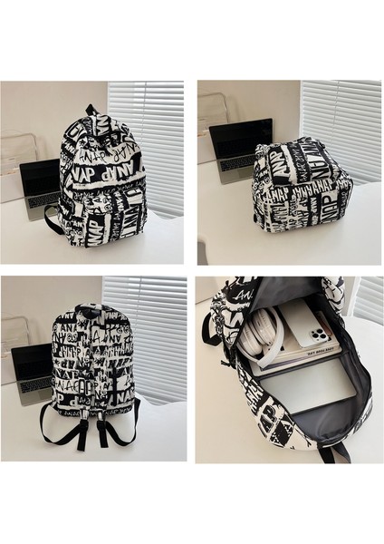 Öğrenciler Için Moda Kişilik Graffiti Sırt Çantası (Yurt Dışından)