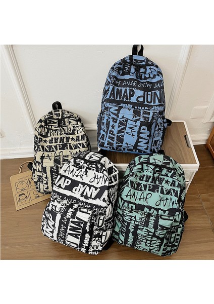 Öğrenciler Için Moda Kişilik Graffiti Sırt Çantası (Yurt Dışından)
