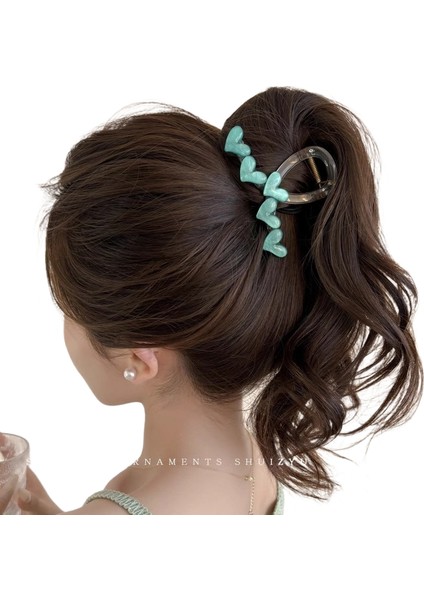 Başın Arkası Için Klips Plakası Saç Klipsi Toka (Yurt Dışından)