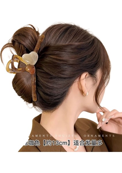 Başın Arkası Için Klips Plakası Saç Klipsi Toka (Yurt Dışından)