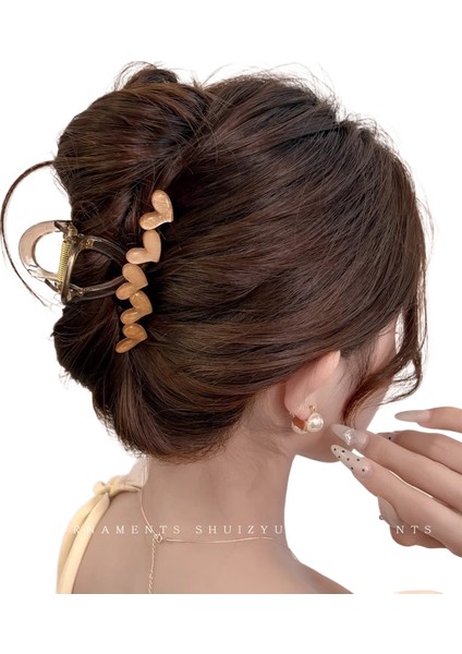 Köpekbalığı Klipsi Başın Arkası Için Saç Klipsi (Yurt Dışından)