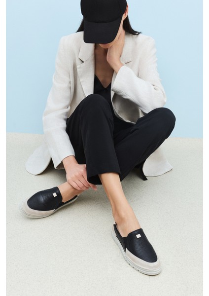 , Kadın Hakiki Deri Ayakkabı 1511035Z6205 Siyah fiyatları