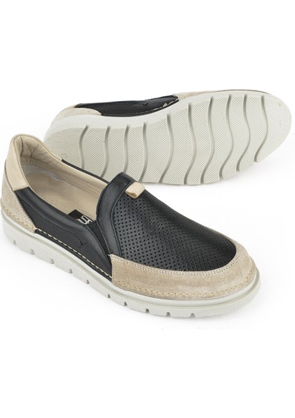 , Kadın Hakiki Deri Ayakkabı 1511035Z6205 Siyah