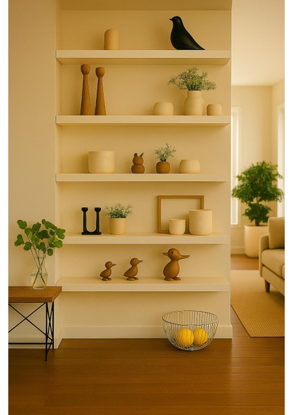 5ADET Duvar Rafı/kitaplık