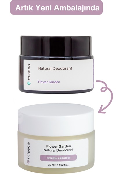 Natural Deodorant Flower Garden 30 ml