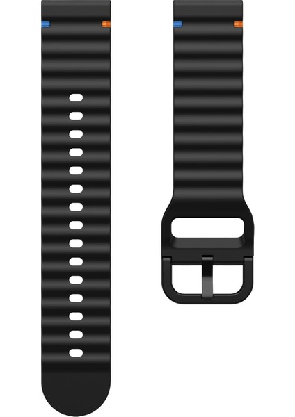 Huawei Watch Gt3 / Gt4 / Gt5 / Gt5 Pro 46MM Uyumlu 22MM Dalgalı Spor Silikon Kordon fırsatları