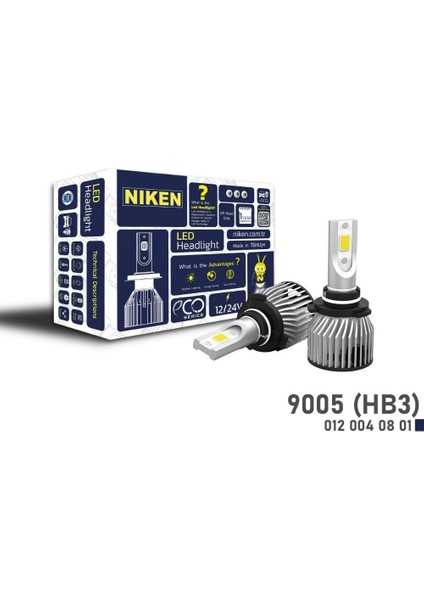 Pro Serisi LED Xenon 9005 Hb3 Far Ampulü