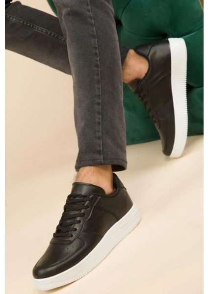 Günlük Kadın Sneaker Bağcıklı Hafif Kalın Tabanlı Yürüyüş Nefes Alan Spor Ayakkabı 1004