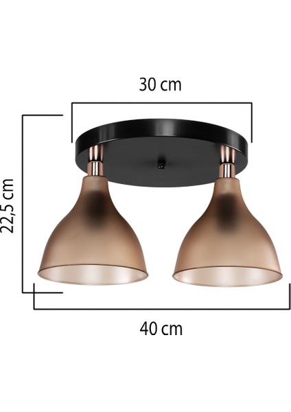 Ronda Ikili Plofonyer Avize Bal