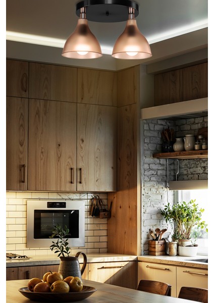 Ronda Ikili Plofonyer Avize Bal modelleri