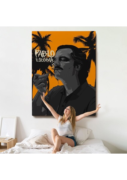 Pablo Escoobar Uyuşturucu Baronu TABLOSU-7801
