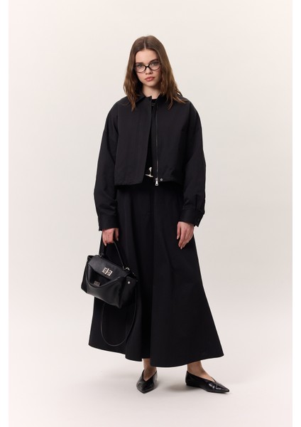 Premıum Geniş Etek Siyah modelleri